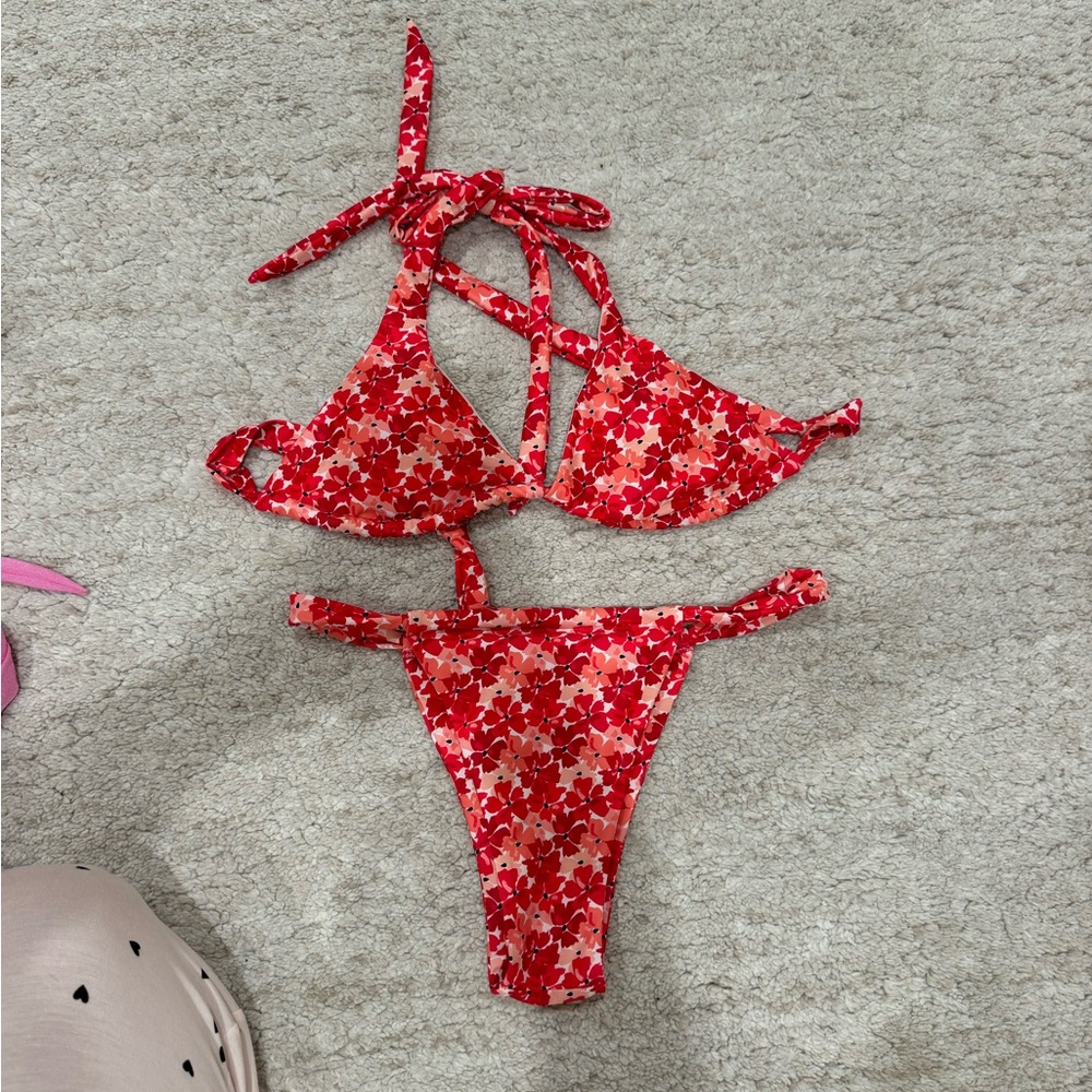 Strawberry Milk Mob / Hunny Swimwear bikini